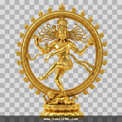 Shiva Temple Chidambaram Nataraja Statue png transparent PNG free download